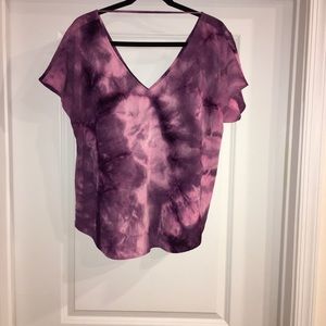 Wishful Park Purple Short Sleeve Top XL